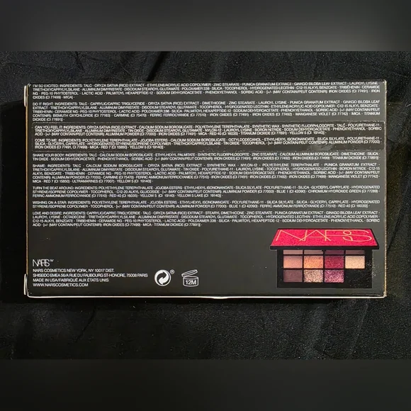 NARS Red Glitter Makeup Palette